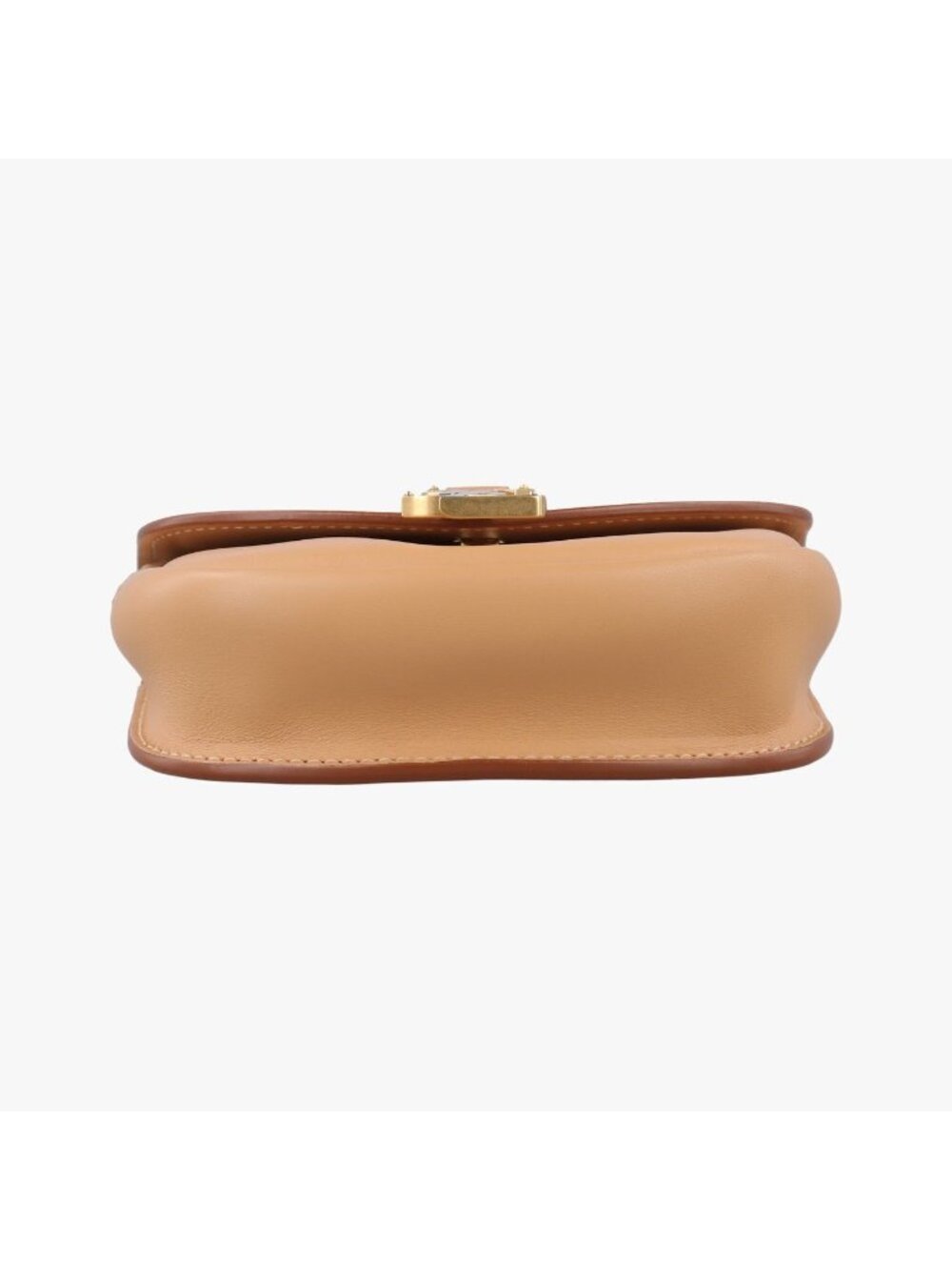 Saint Laurent Kaia Small Beige Leather Shoulder Bag - Picture 3 of 16